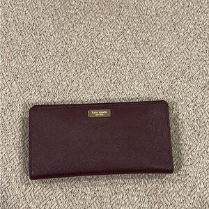 Kate Spade Deep Red Wallet